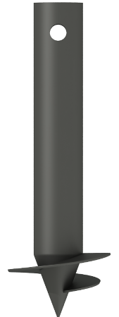 Винтовая свая - СВС 219/550-8000